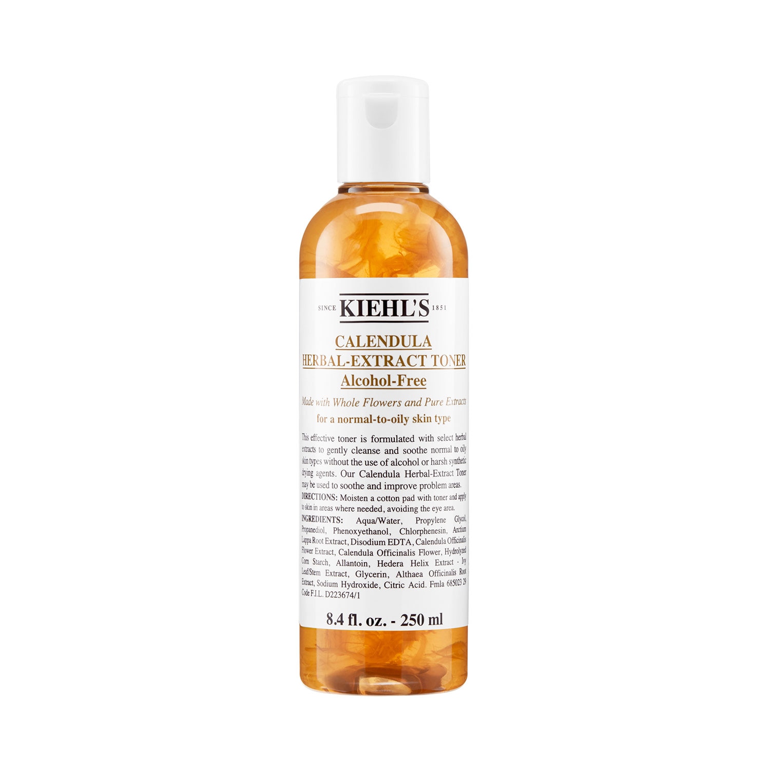 CALENDULA HERBAL EXTRACT ALCOHOL-FREE TONER (TÓNICO FACIAL CON EXTRACTO DE CALENDULA)